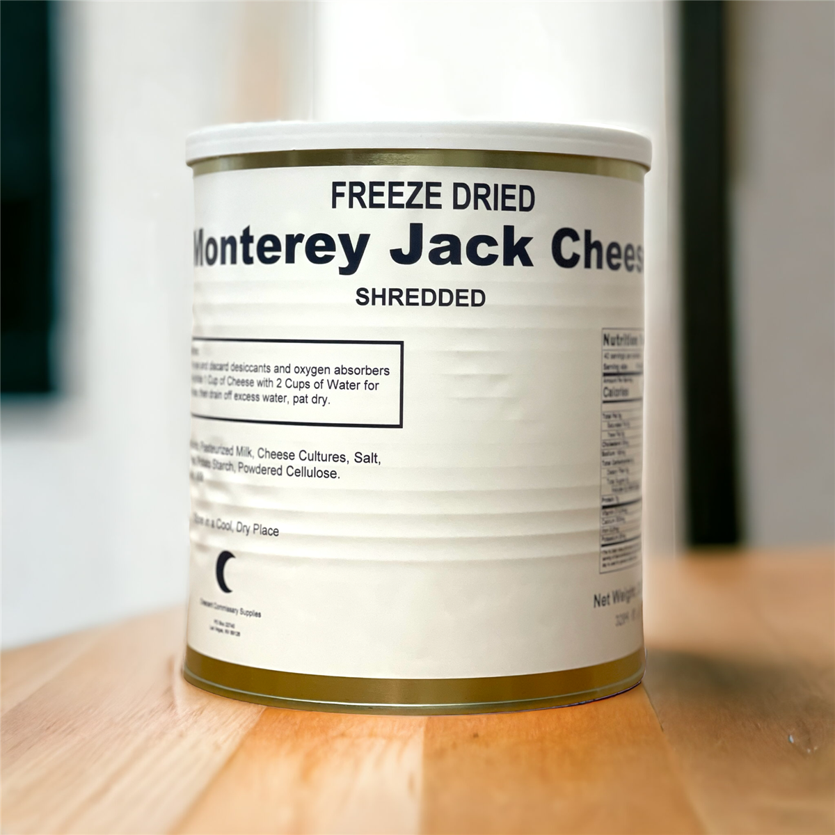 Military Surplus Freeze Dried Monterey Jack Cheese (SC)