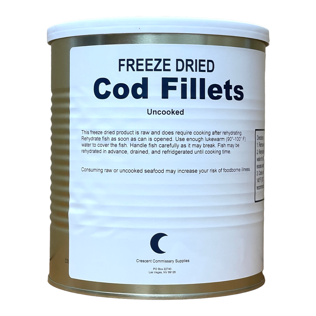 Military Surplus Freeze Dried Cod Fillets (SC)