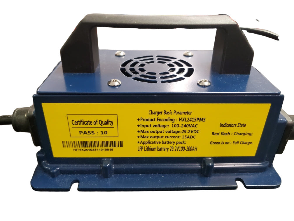 24V 15A Battery Charger - Epoch Batteries