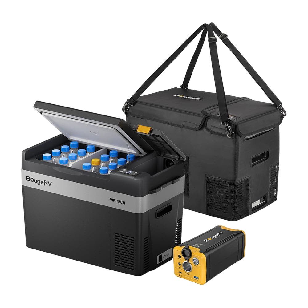 CRPRO30 VIP Upgraded 30 Quart 12V Car Fridge Kit (SC)