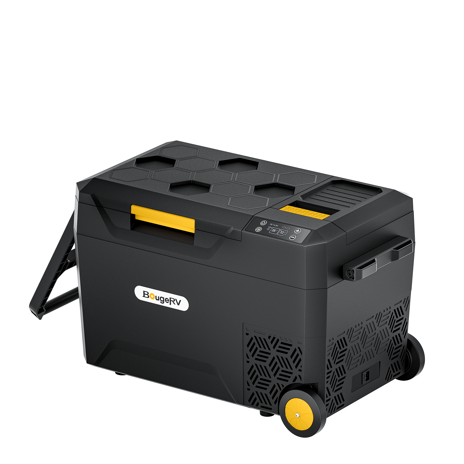 BougeRV CRX2 31QT Battery Powered Insulated Dual-Zone Portable Fridge (SC)