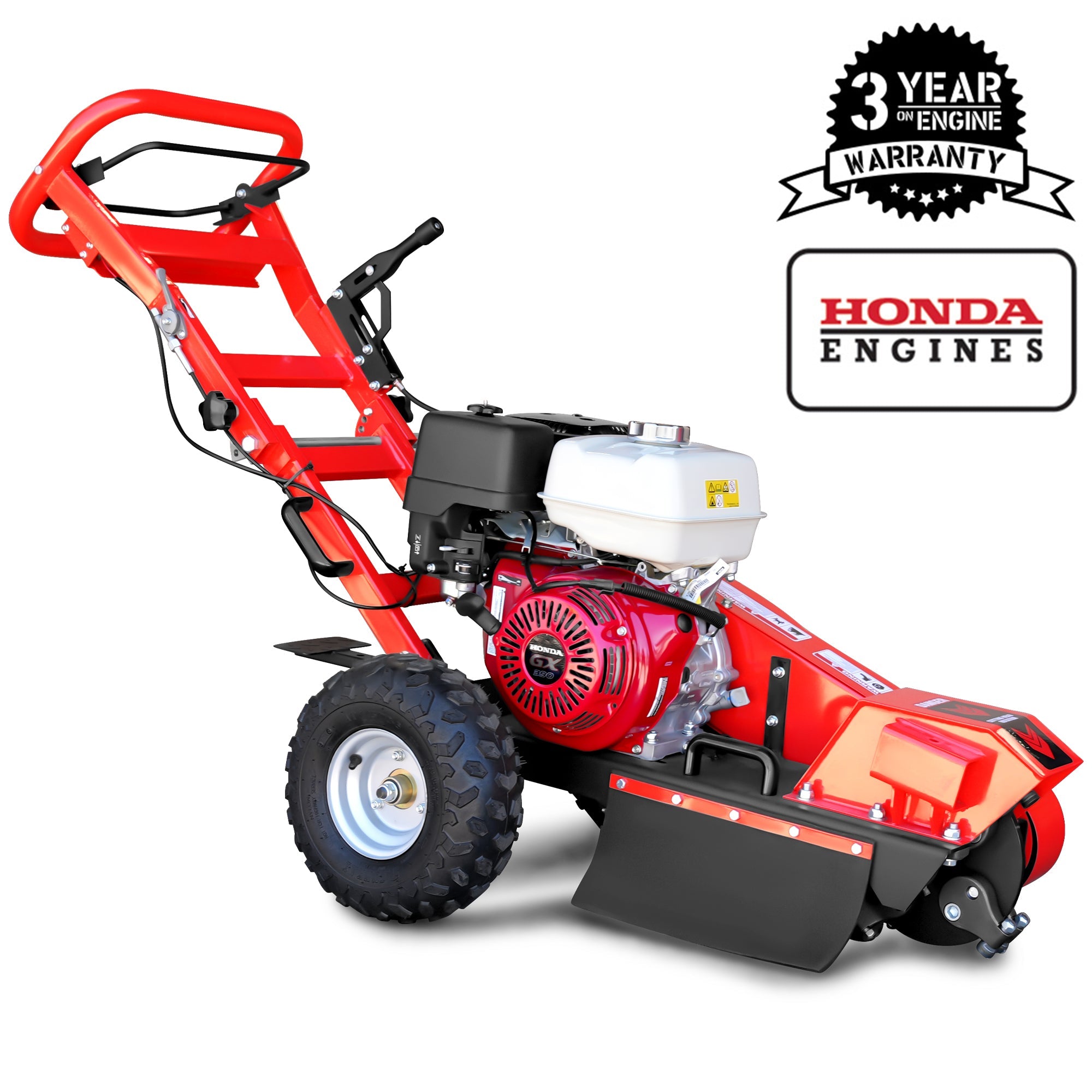 Stump Grinder with 12" Blades 13HP Honda GX390 Off-Road Tree Stump Removal (SC)