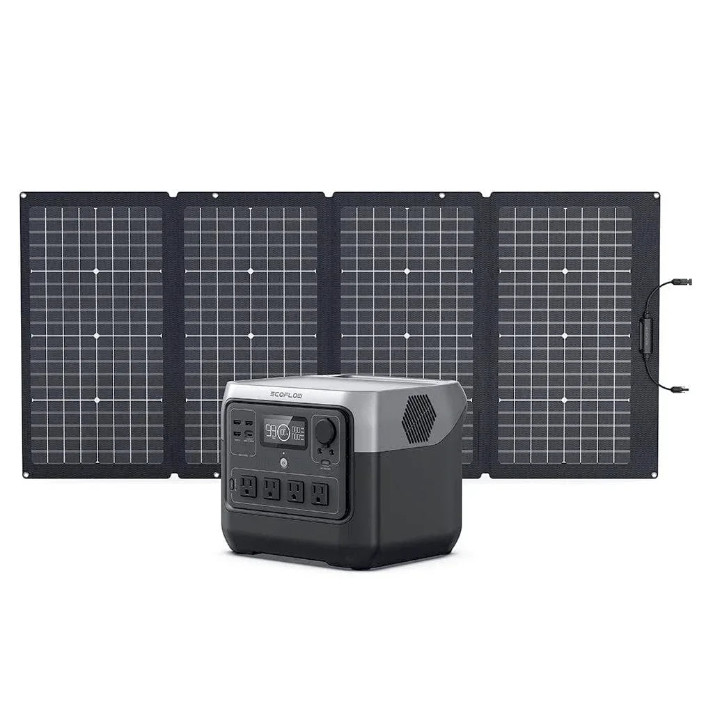 EcoFlow RIVER 2 Pro + 1*220W Portable Solar Panel