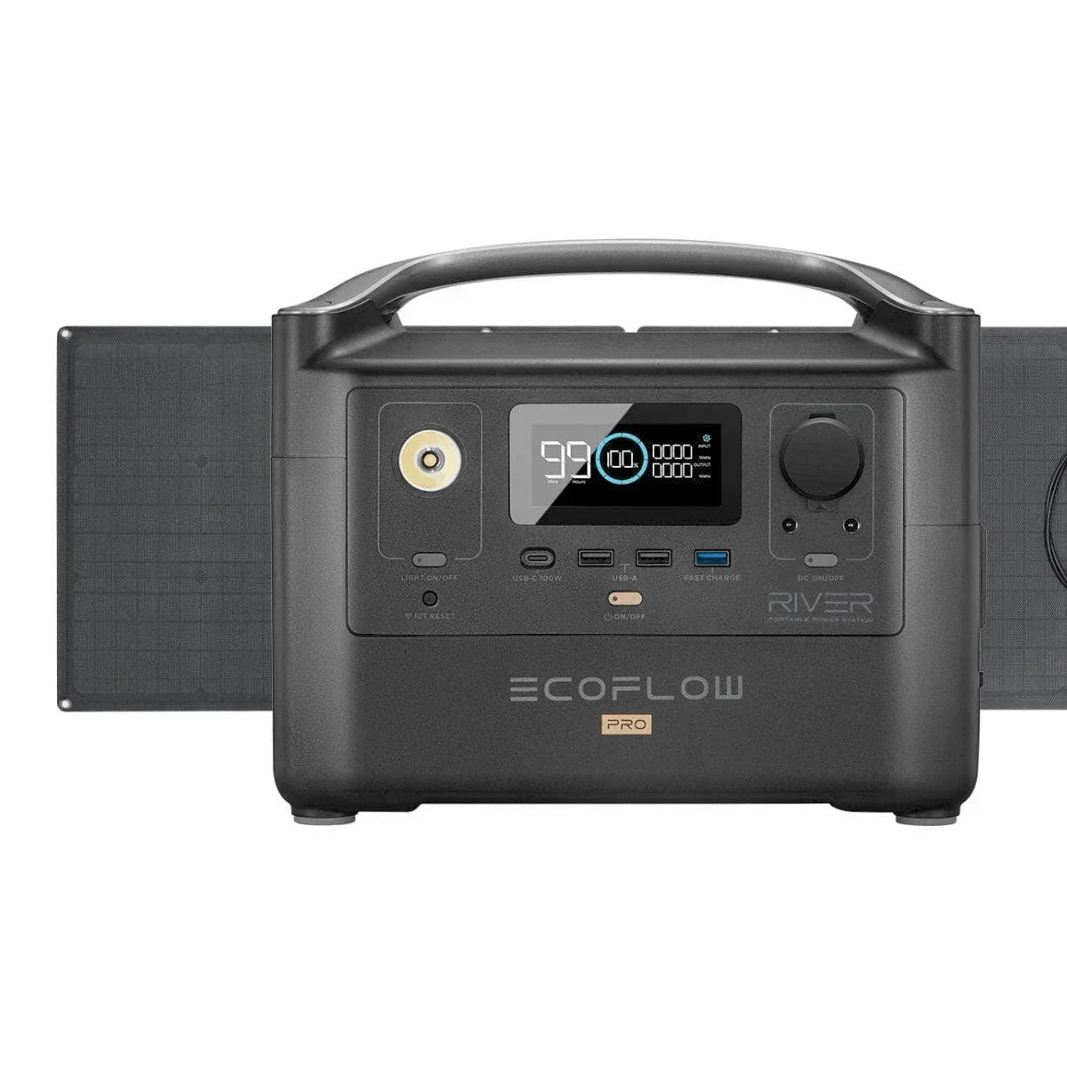 EcoFlow RIVER 2 Pro + 1*160W Portable Solar Panel