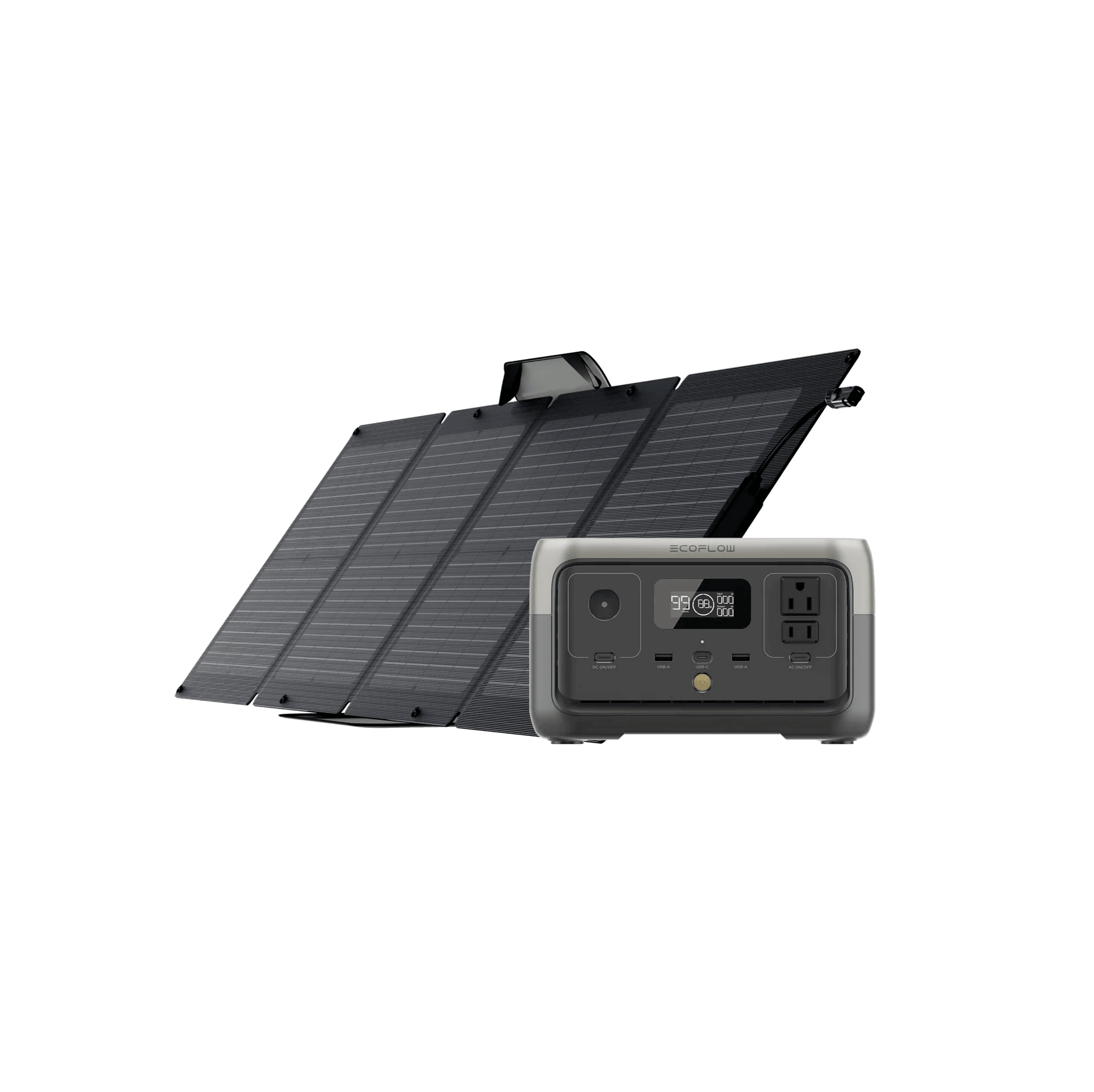 EcoFlow RIVER 2 Pro + 1*110W Portable Solar Panel (SC)