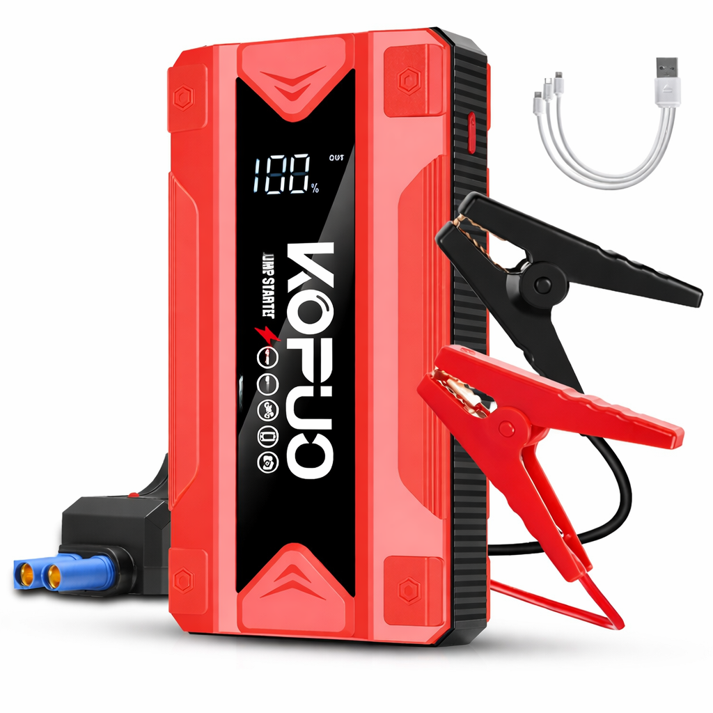 Portable Car Jump Starter Power Bank 12V Battery Booster for Petrol Diesel