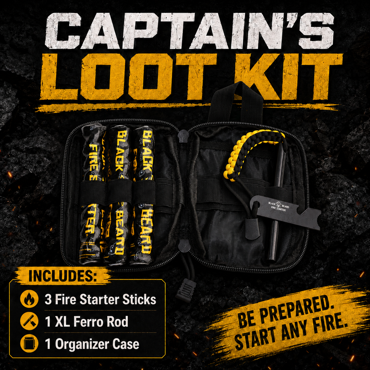 Captain’s Loot Kit | Fire Starter Kit