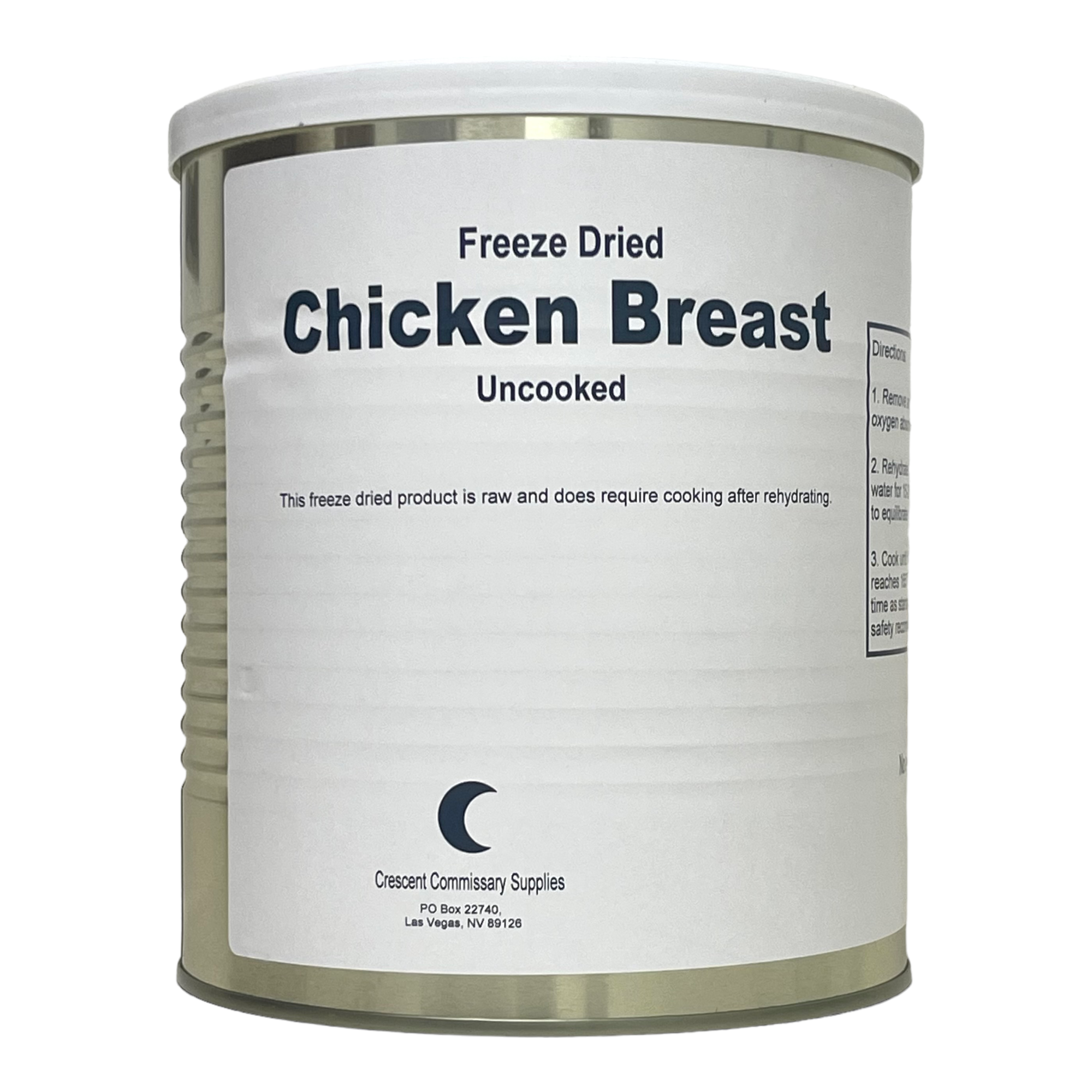 Military Surplus Freeze Dried Whole Chicken Breasts (SC)