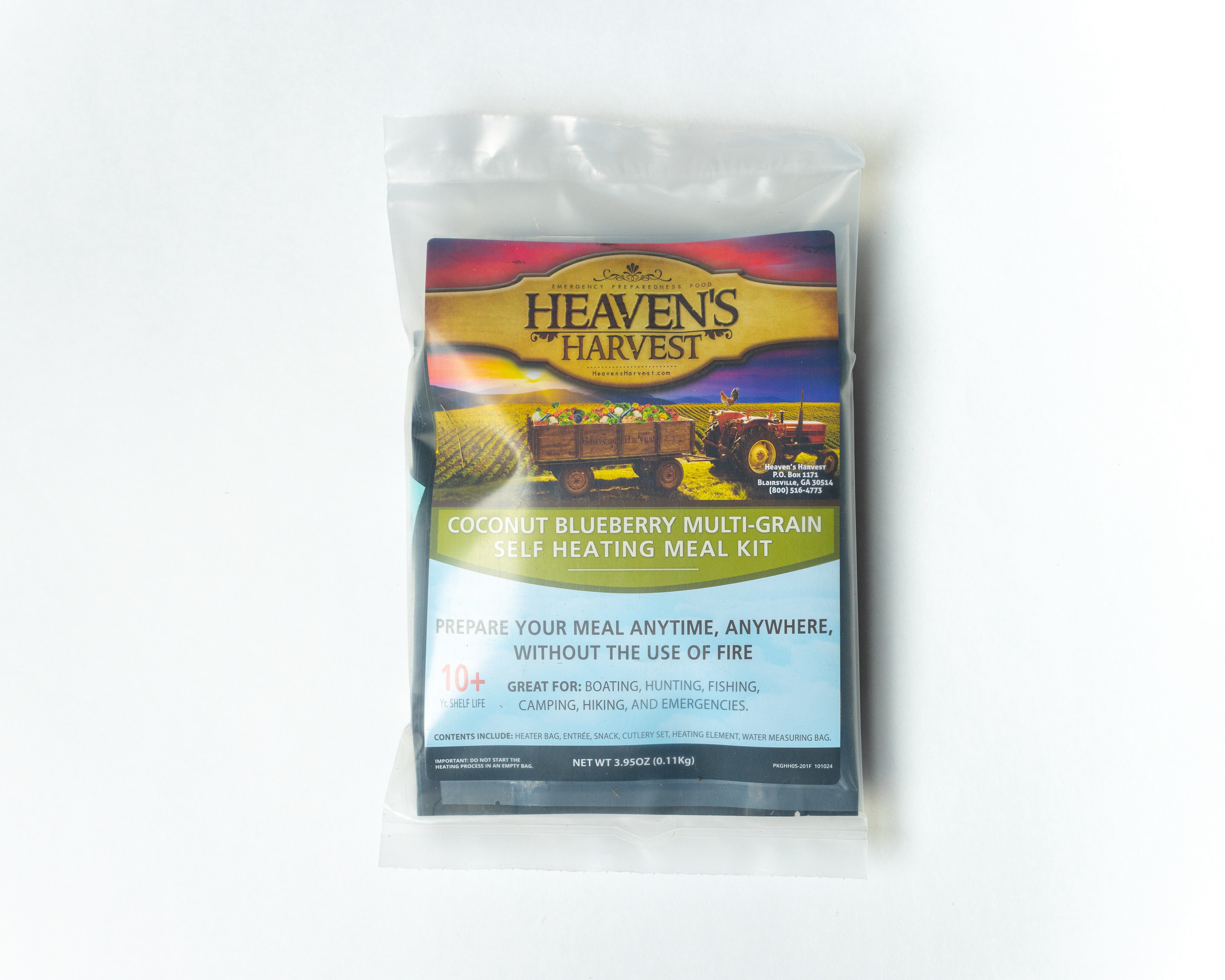 Self-Heating Meal Kit - Coconut Blueberry Multi-Grain (SC)