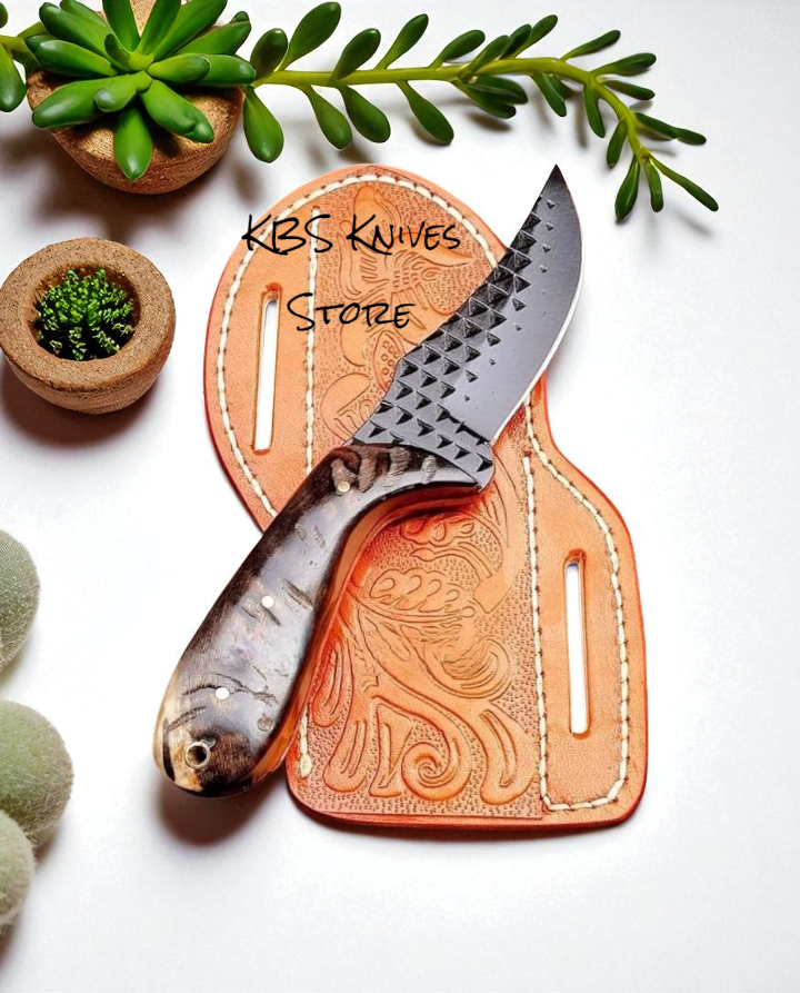 Cowboy Daily Carry Knife – 7.5" Rasp Steel w/ Sheath (SC)