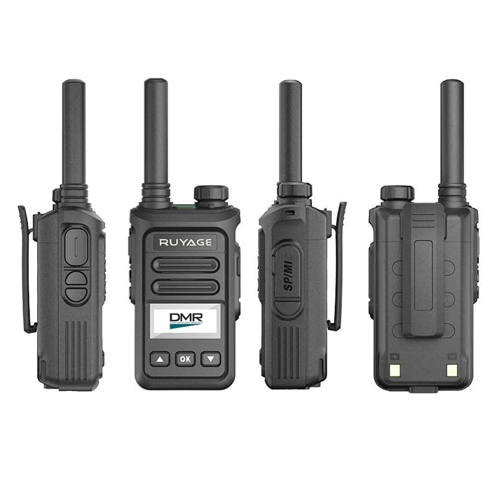 RUYAGE DMR UHF Digital Walkie Talkie | 1024 Channel Long Range Two Way Radio
