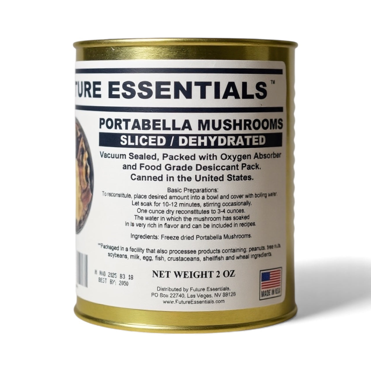 Future Essentials Dehydrated Portabella Mushrooms