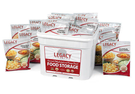 120 Serving Gluten Free Entree Bucket - 27 lbs (SC)