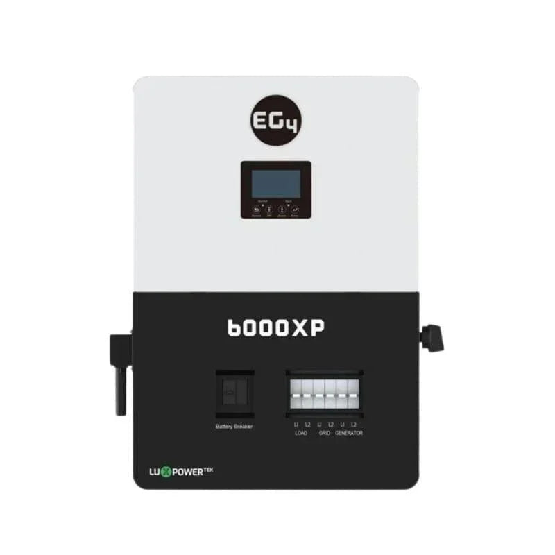 EG4 6K XP Off-Grid Inverter 6,000W Output | 48V 120/240V Split Phase | All-In-One Solar Inverter