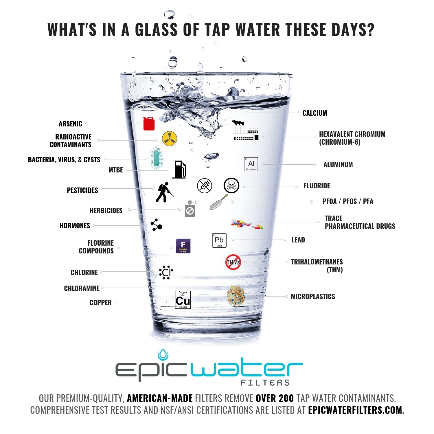 Pure Replacement Filter | Removes Fluoride & PFAS (SC)