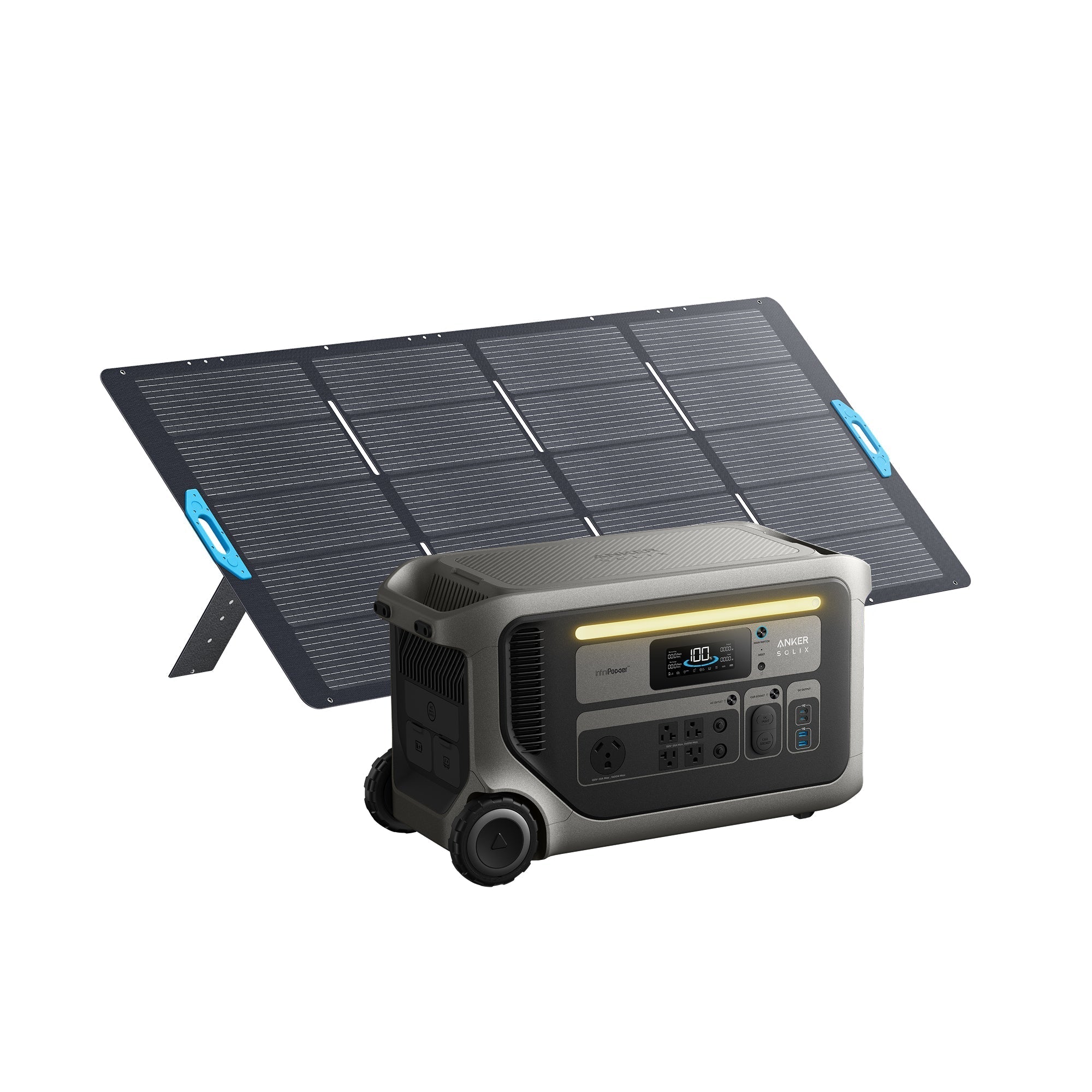 Anker SOLIX F3000 Portable Power Station + 400w Solar Panel (SC)