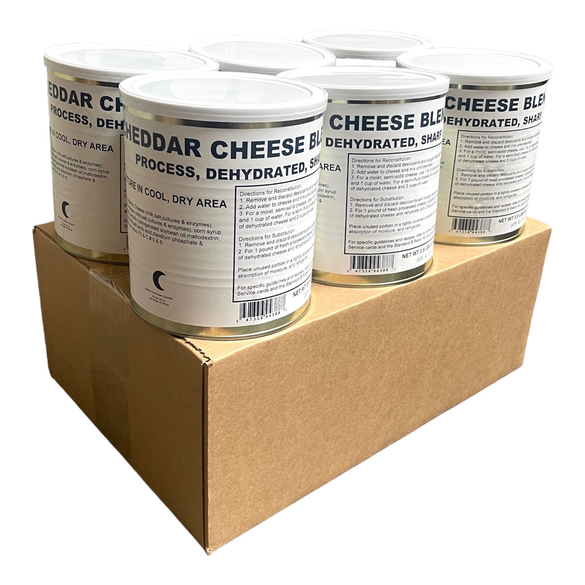 Dehydrated Powdered Cheddar Cheese Blend (SC)