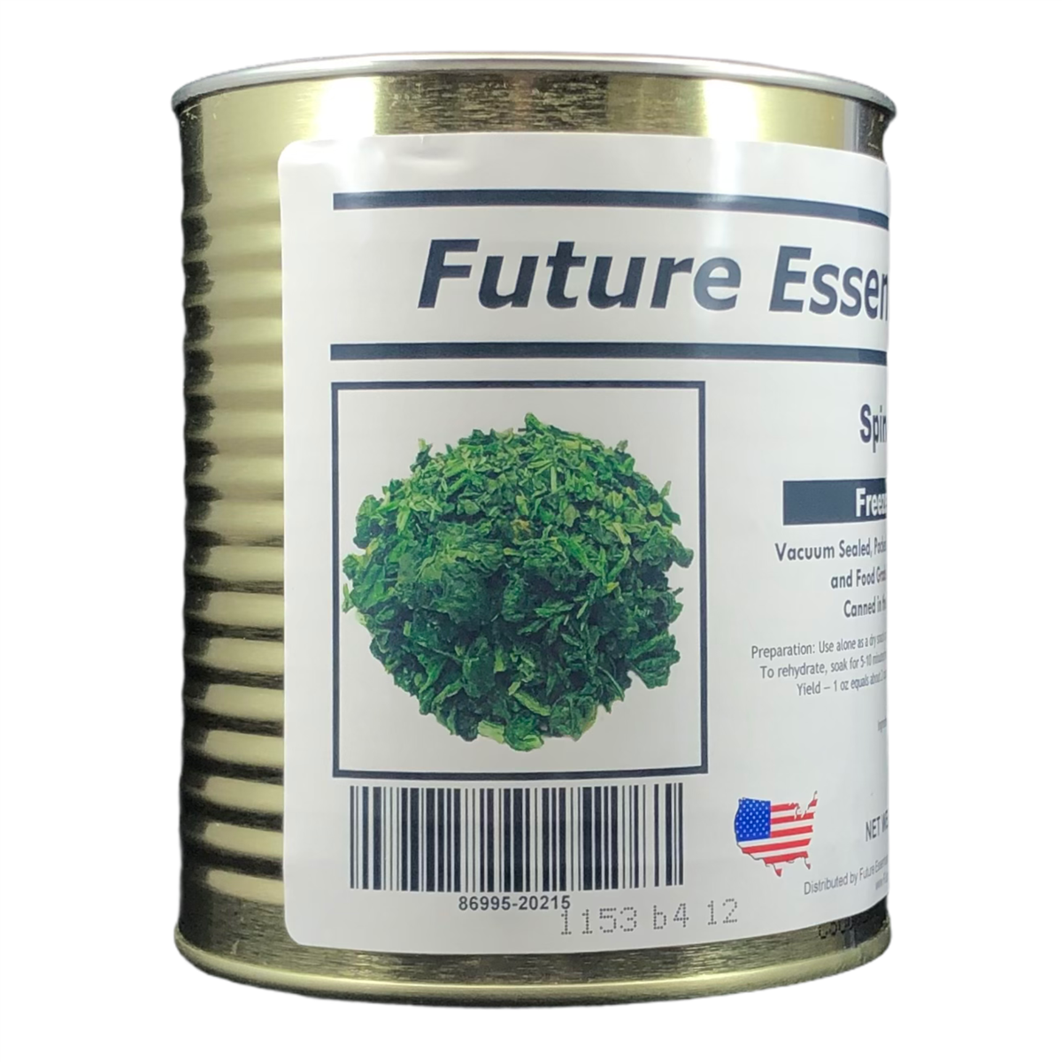 Future Essentials Freeze Dried Spinach (SC)