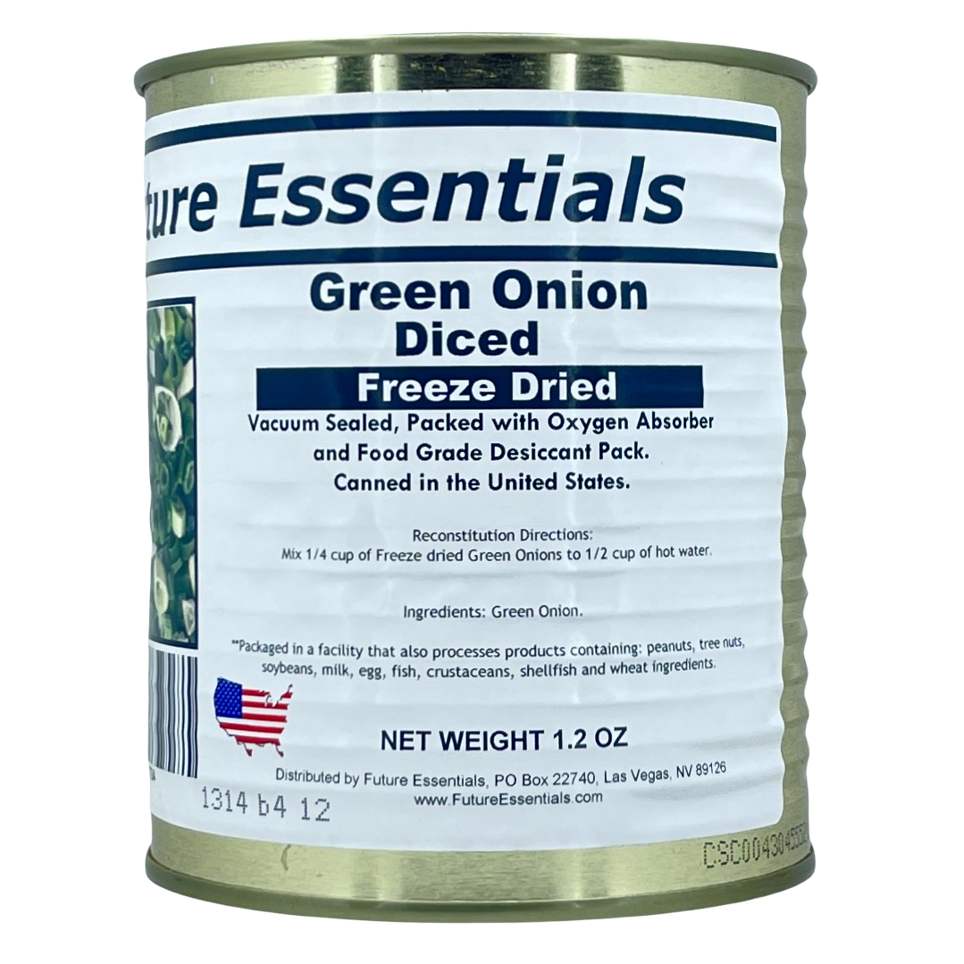 Future Essentials Canned Freeze Dried Green Onion (SC)