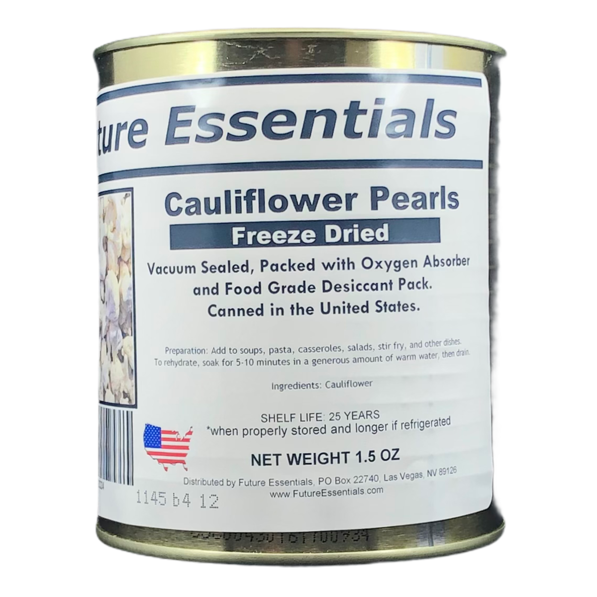 Future Essentials Freeze Dried Cauliflower Pearls (SC)