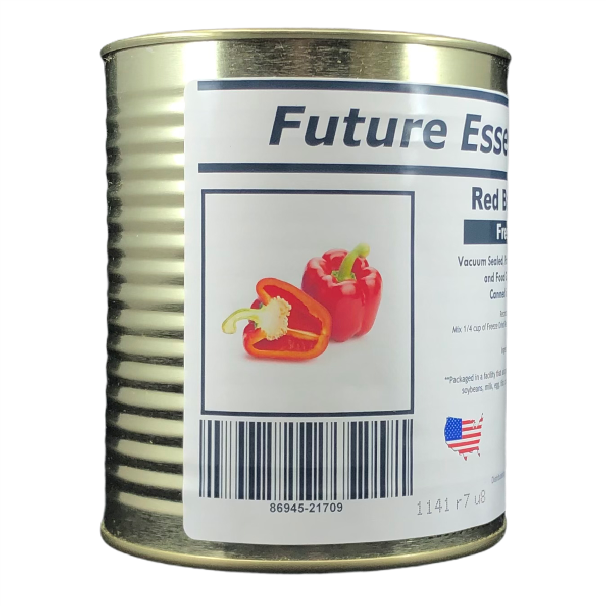 Future Essentials Freeze Dried Diced Red Bell Peppers (SC)