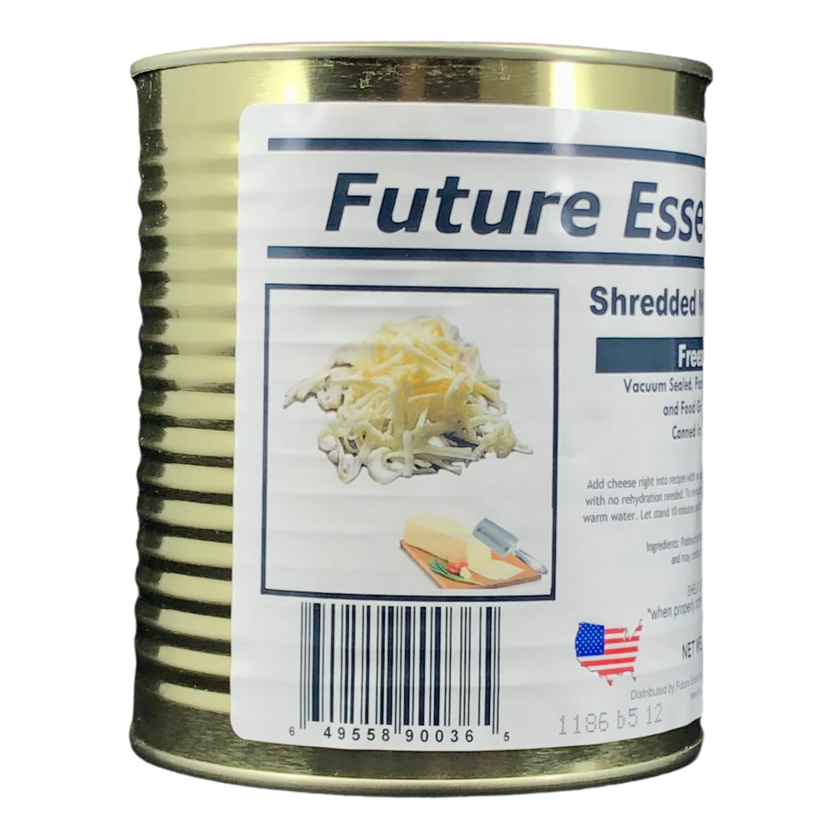 Future Essentials Freeze Dried Shredded Monterey Jack Cheese (SC)