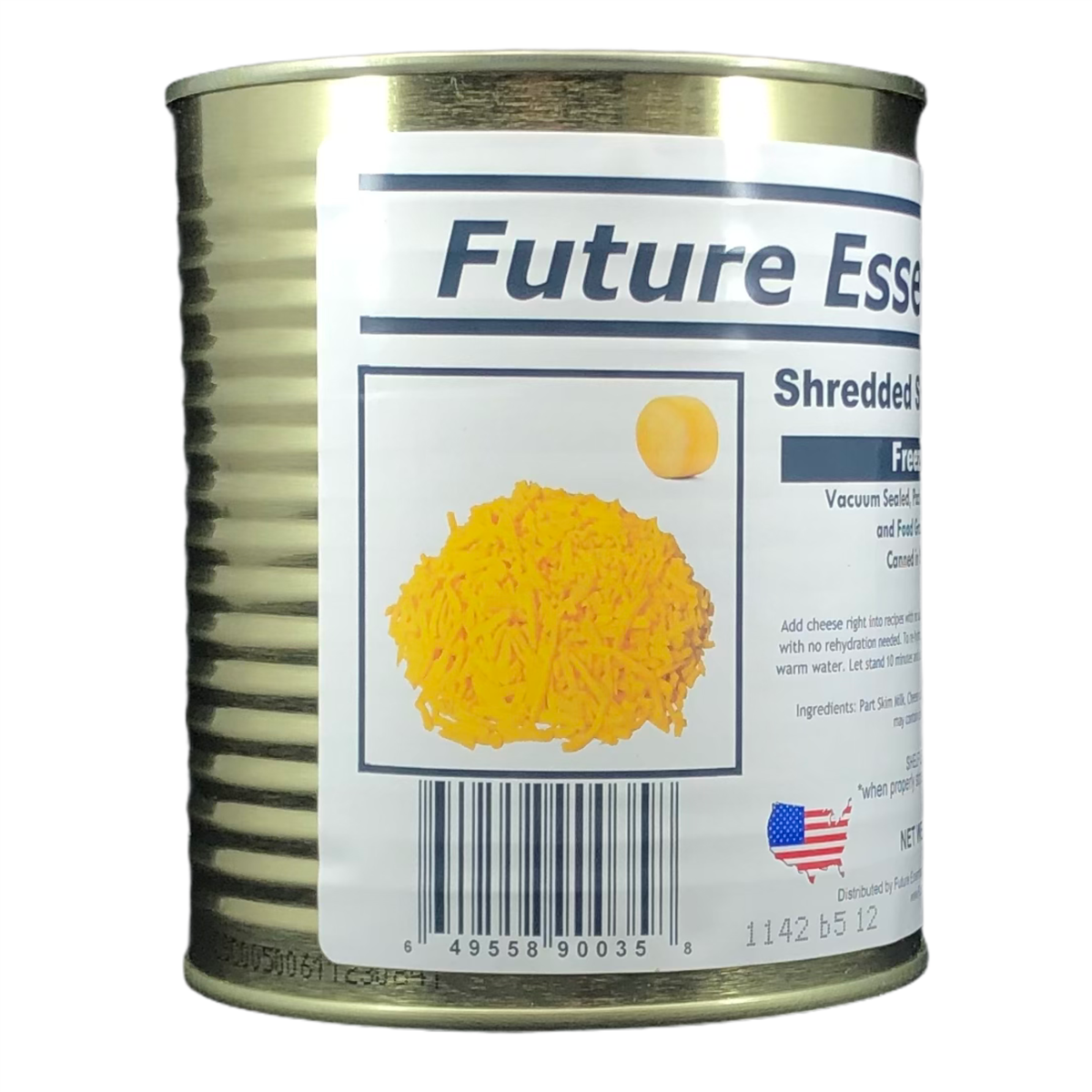 Future Essentials Freeze Dried Shredded Sharp Cheddar Cheese (SC)