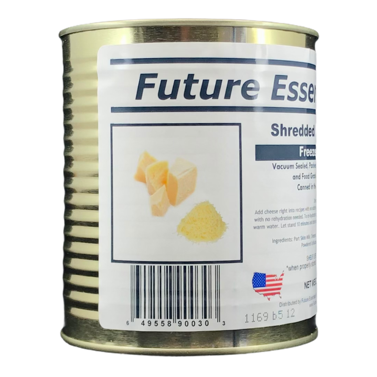 Future Essentials Freeze Dried Shredded Parmesan Cheese (SC)