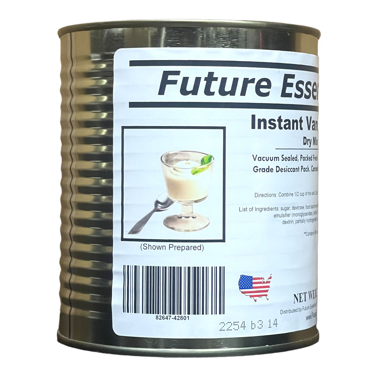 Future Essentials Instant Vanilla Pudding (SC)