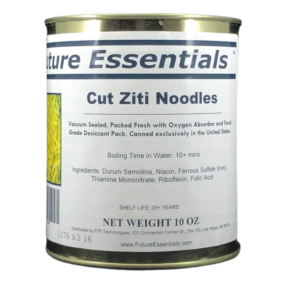 Future Essentials Cut Ziti Pasta Noodles (SC)