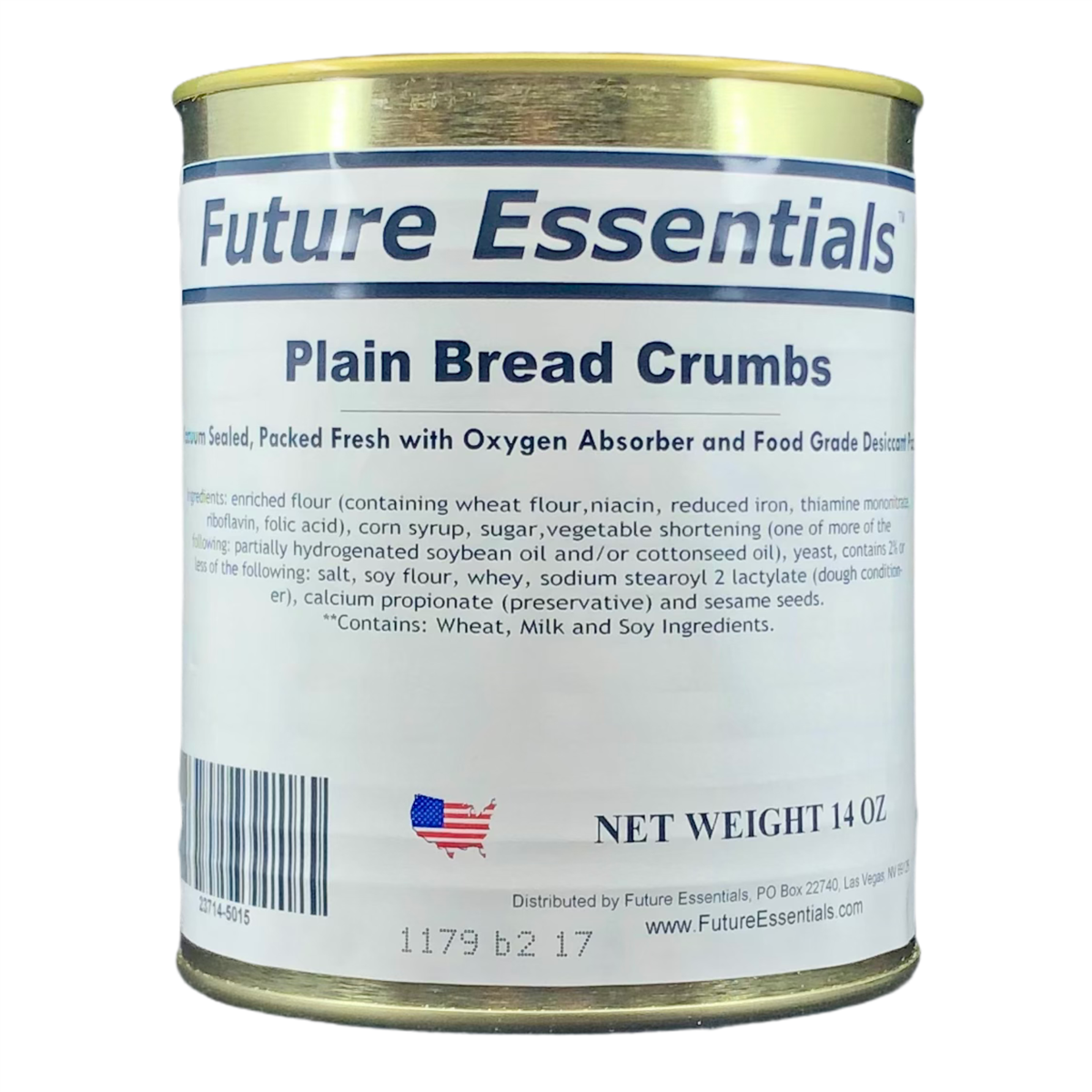 Future Essentials Plain Bread Crumbs (SC)