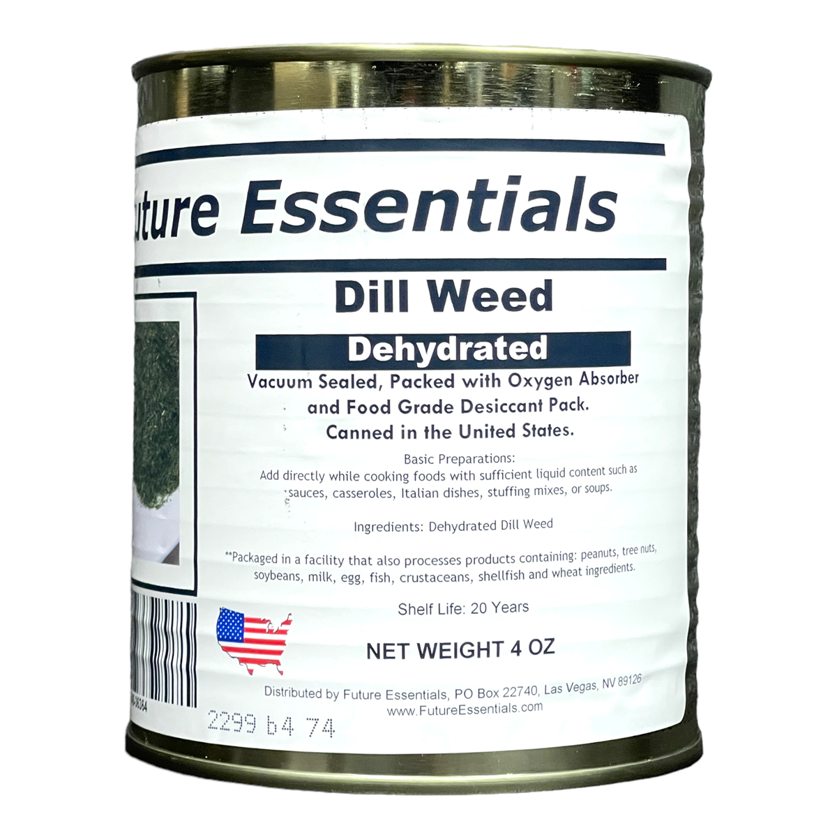 Future Essentials Dehydrated Dill Weed (SC)