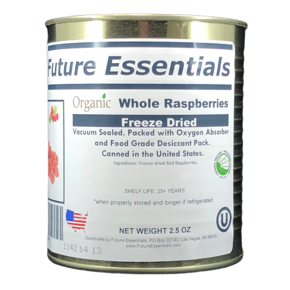 Future Essentials Freeze Dried Whole Raspberries (SC)