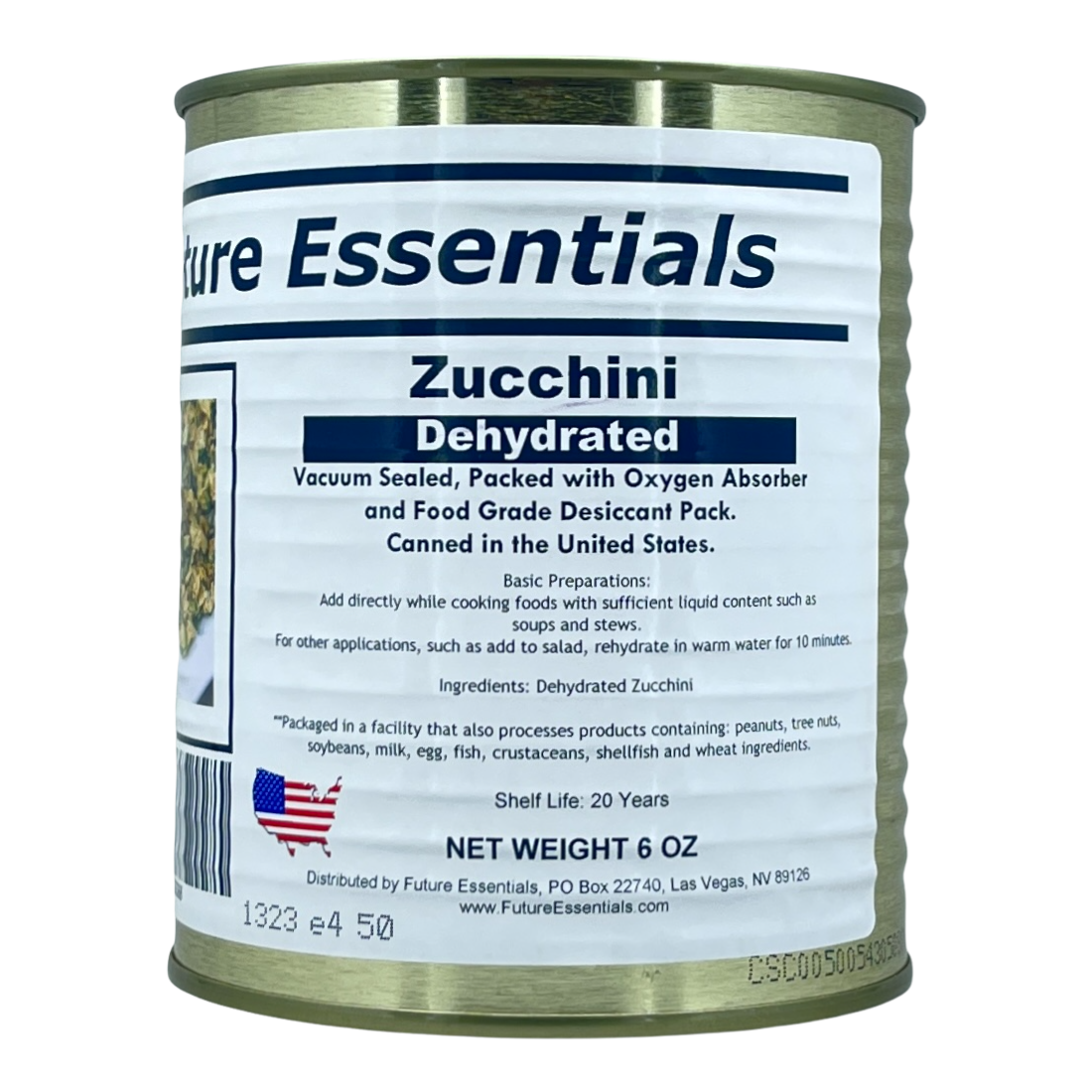 Future Essentials Dehydrated Zucchini (SC)