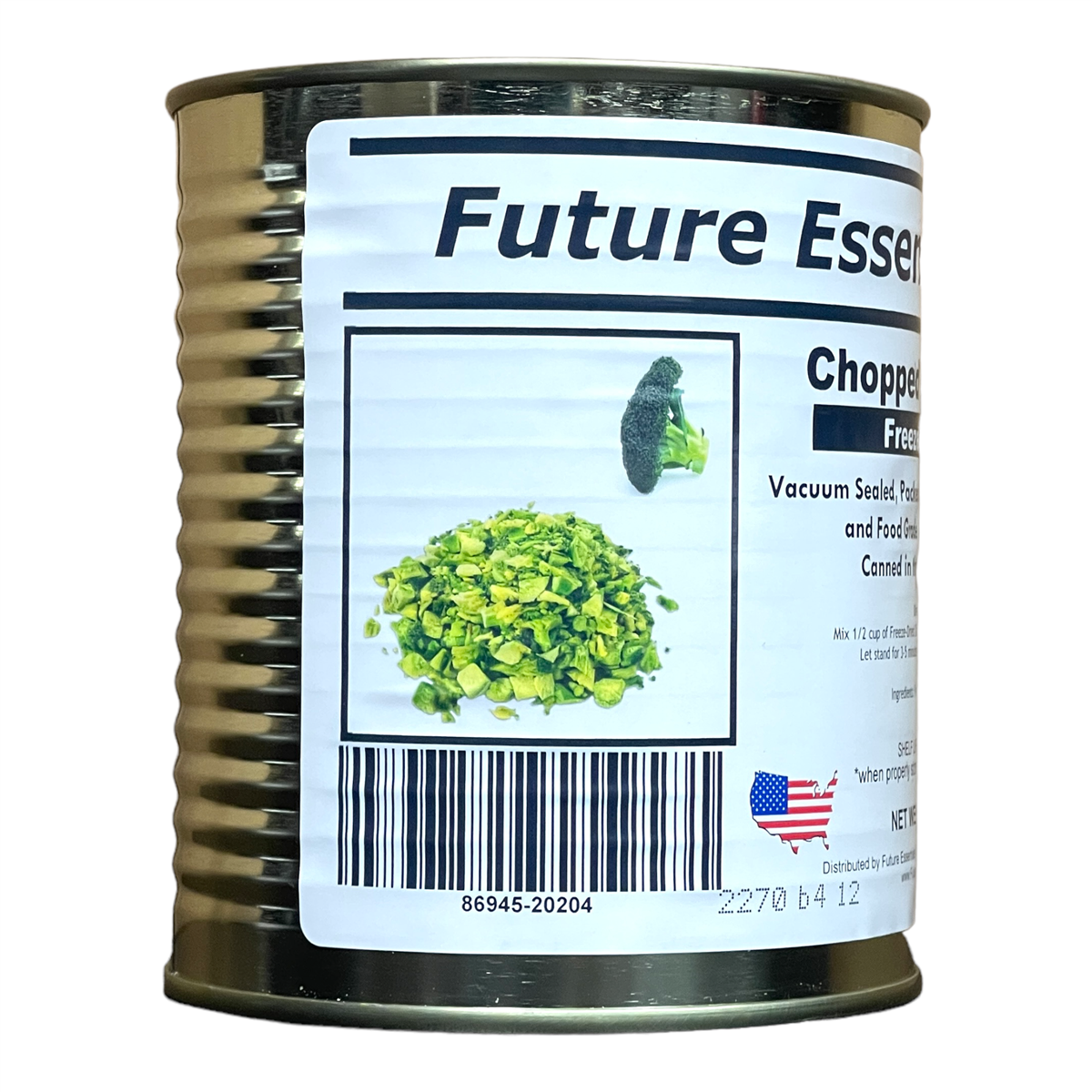 Future Essentials Freeze Dried Chopped Broccoli (SC)