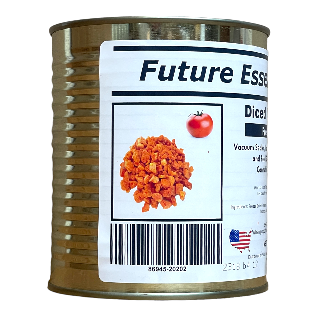 Future Essentials Freeze Dried Diced Tomatoes (SC)