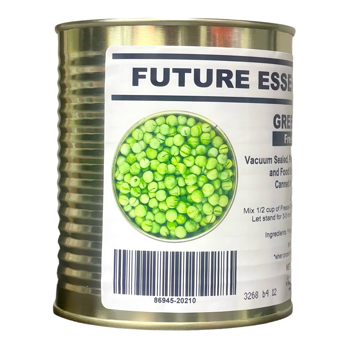 Future Essentials Freeze Dried Green Peas (SC)