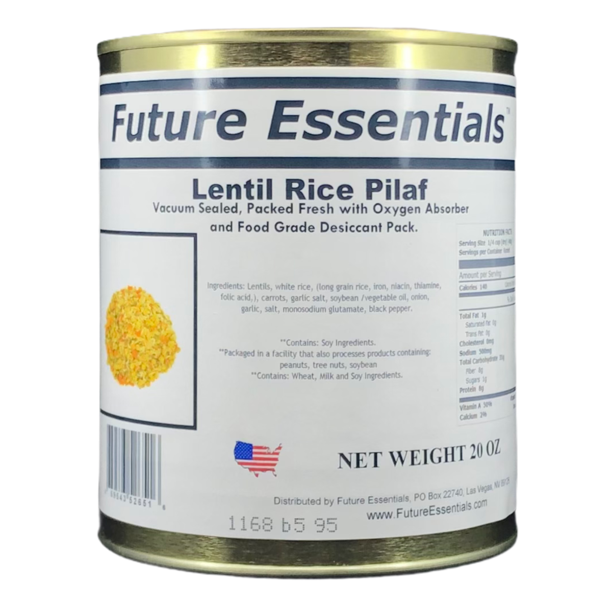 Future Essentials Lentil Rice Pilaf (SC)