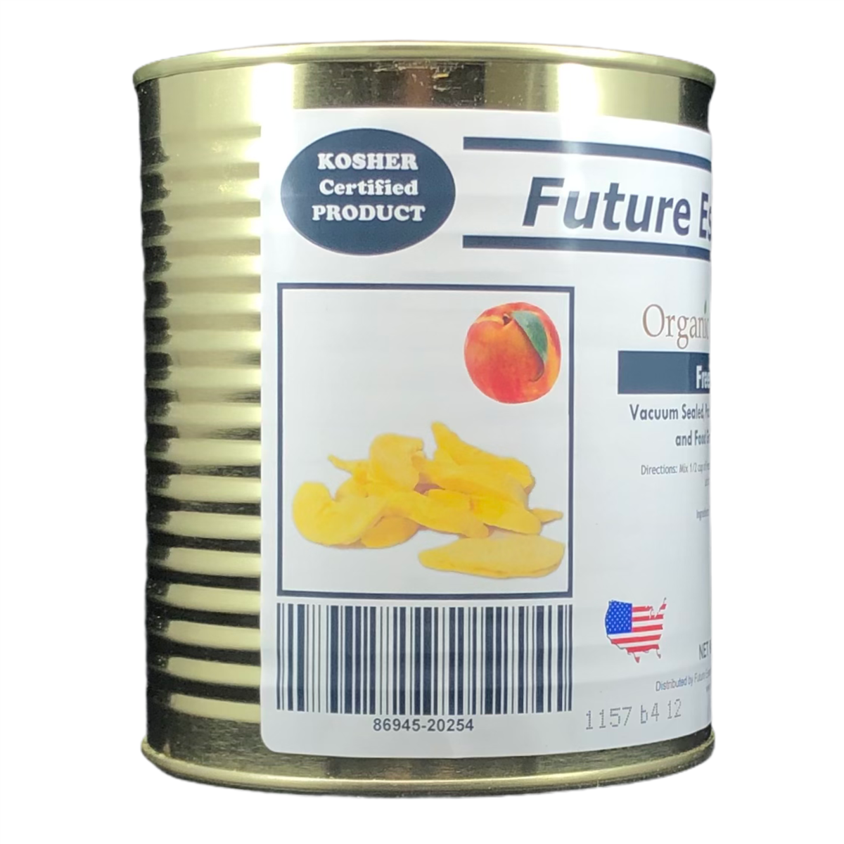 Future Essentials Freeze Dried Sliced Peaches (SC)