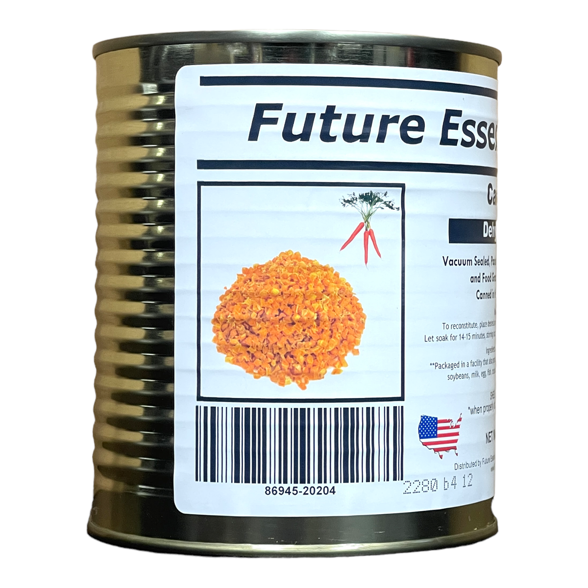 Future Essentials Dehydrated Diced Carrots (SC)