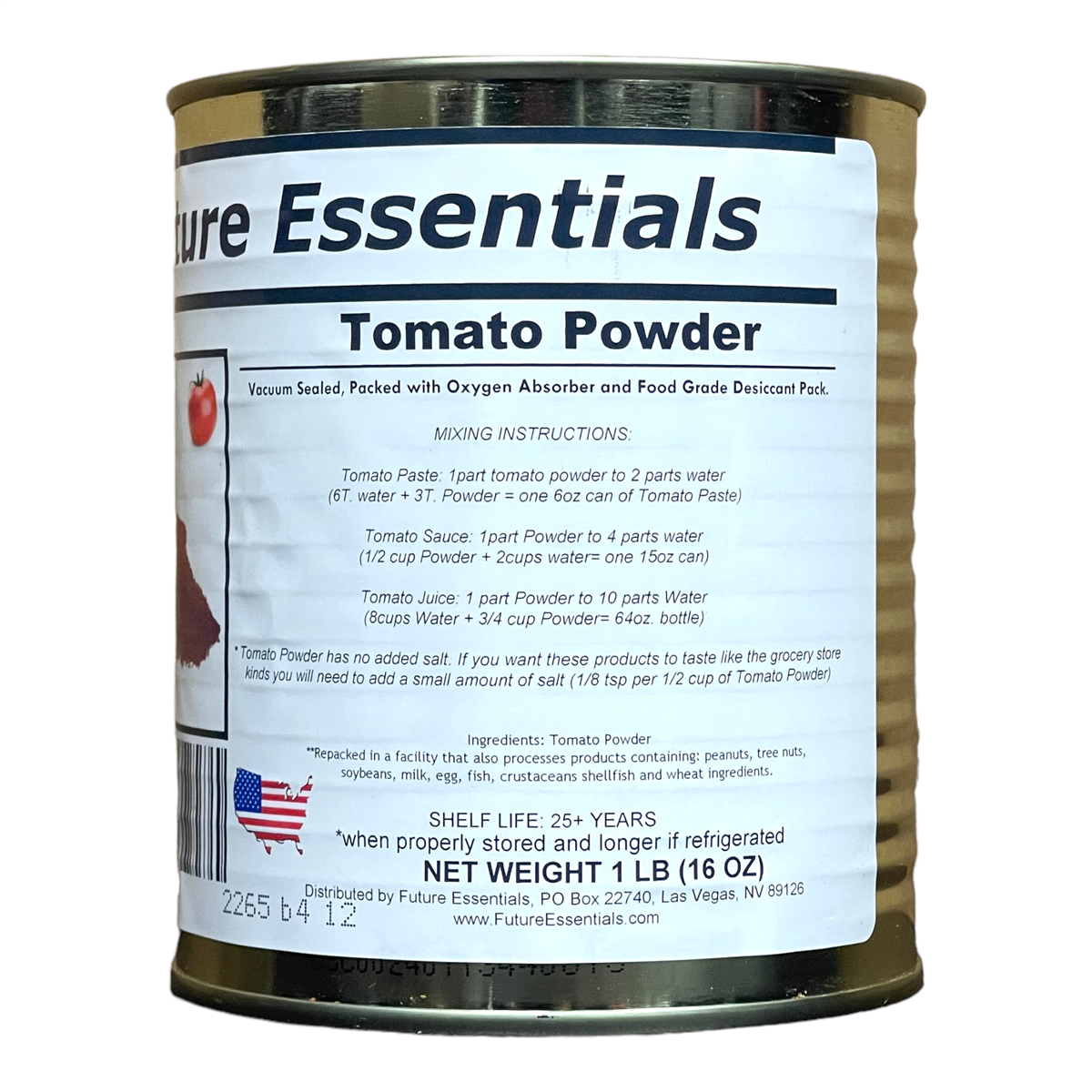 Future Essentials Canned Tomato Powder (SC)