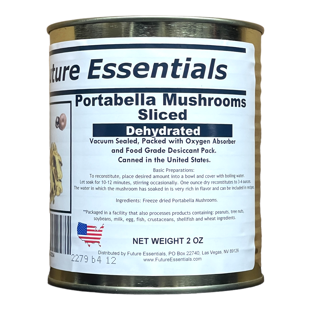 Future Essentials Dehydrated Portabella Mushrooms (SC)