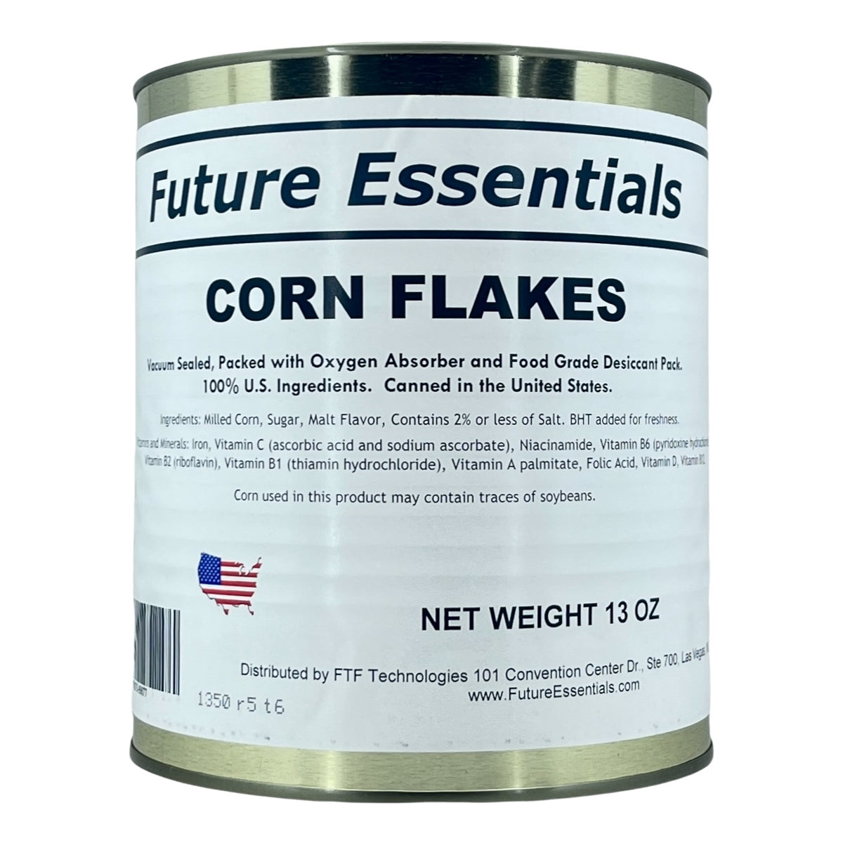 Future Essentials Corn Flakes Cereal, #10 Can (SC)