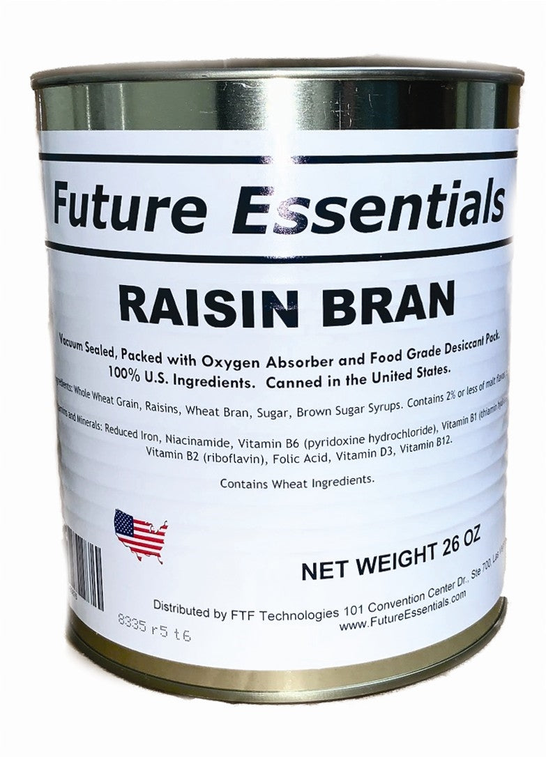 Future Essentials Raisin Bran Cereal, #10 Can (SC)