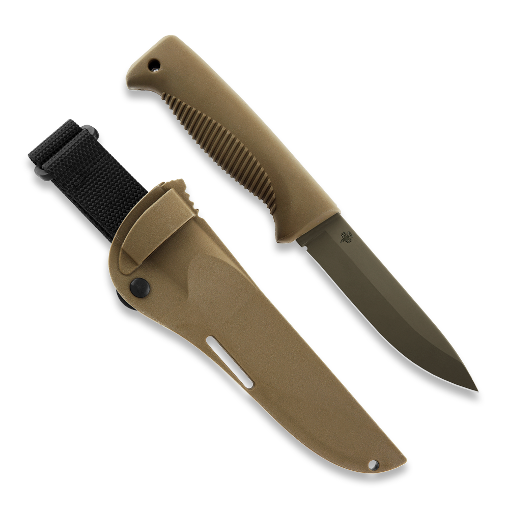 Peltonen M07 Ranger Puukko FDE Cerakote Coyote FJP126 (SC)