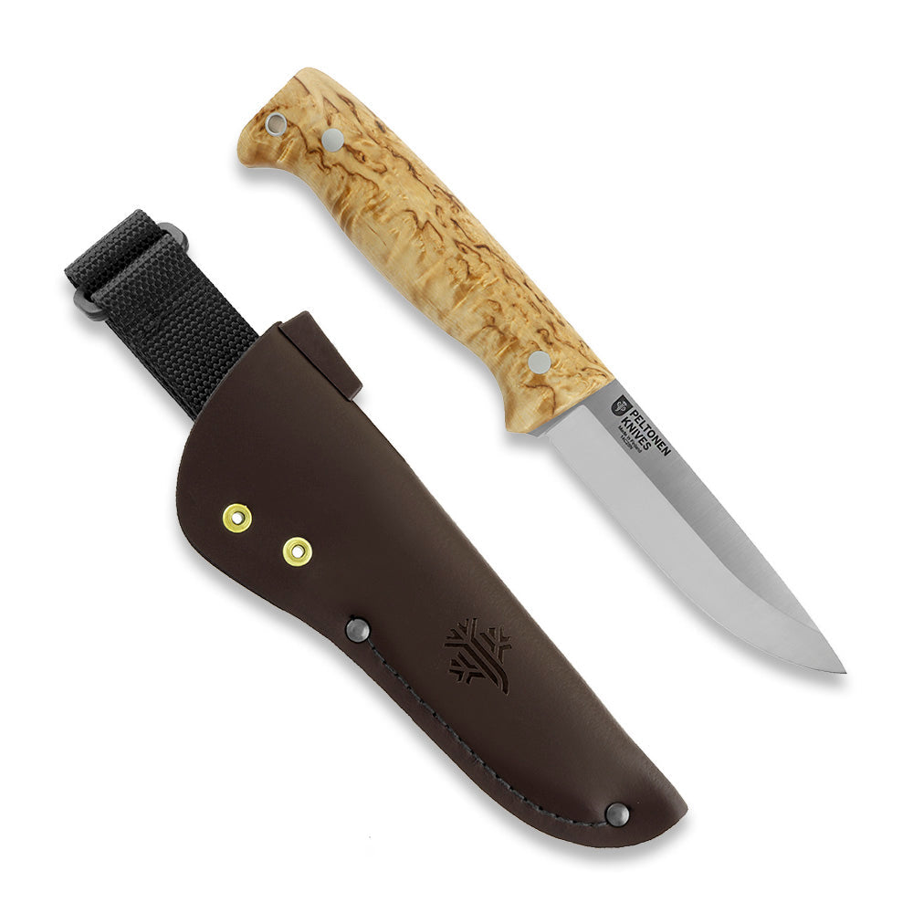 Peltonen M07 Ranger Puukko Full Tang, Curly Birch FJP500 (SC)