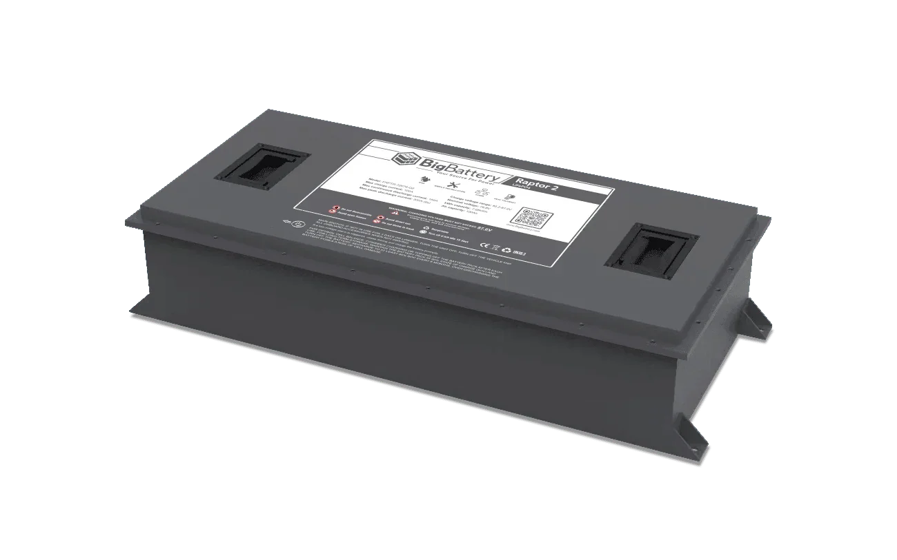 BigBattery 72V RAPTOR 2 LiFePO4 Battery | 7.68kWh | Game-Changing Power for Golf Carts (SC)
