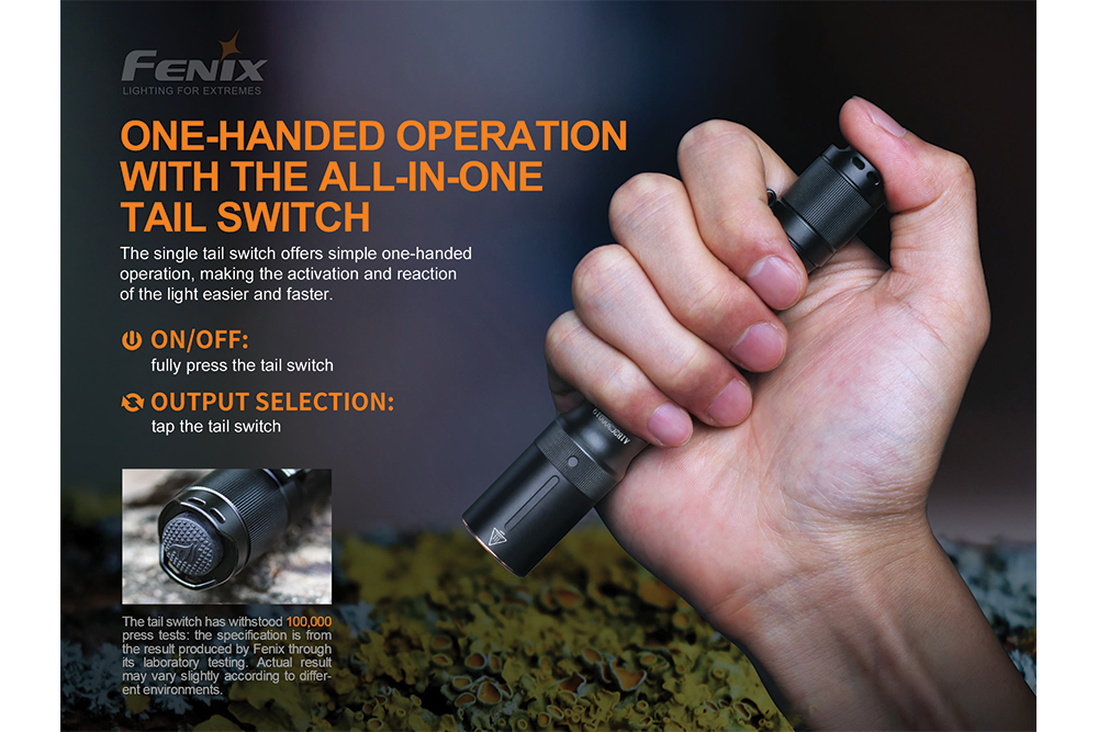 fenix e20 led flashlight Fenix E20 V2.0 AA Flashlight