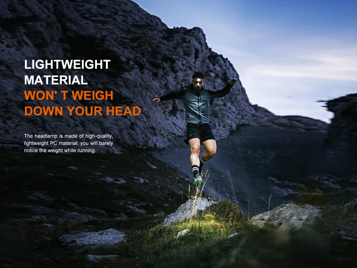 Fenix HL18R-T V2 Lightweight Trail Running Headlamp (SC)