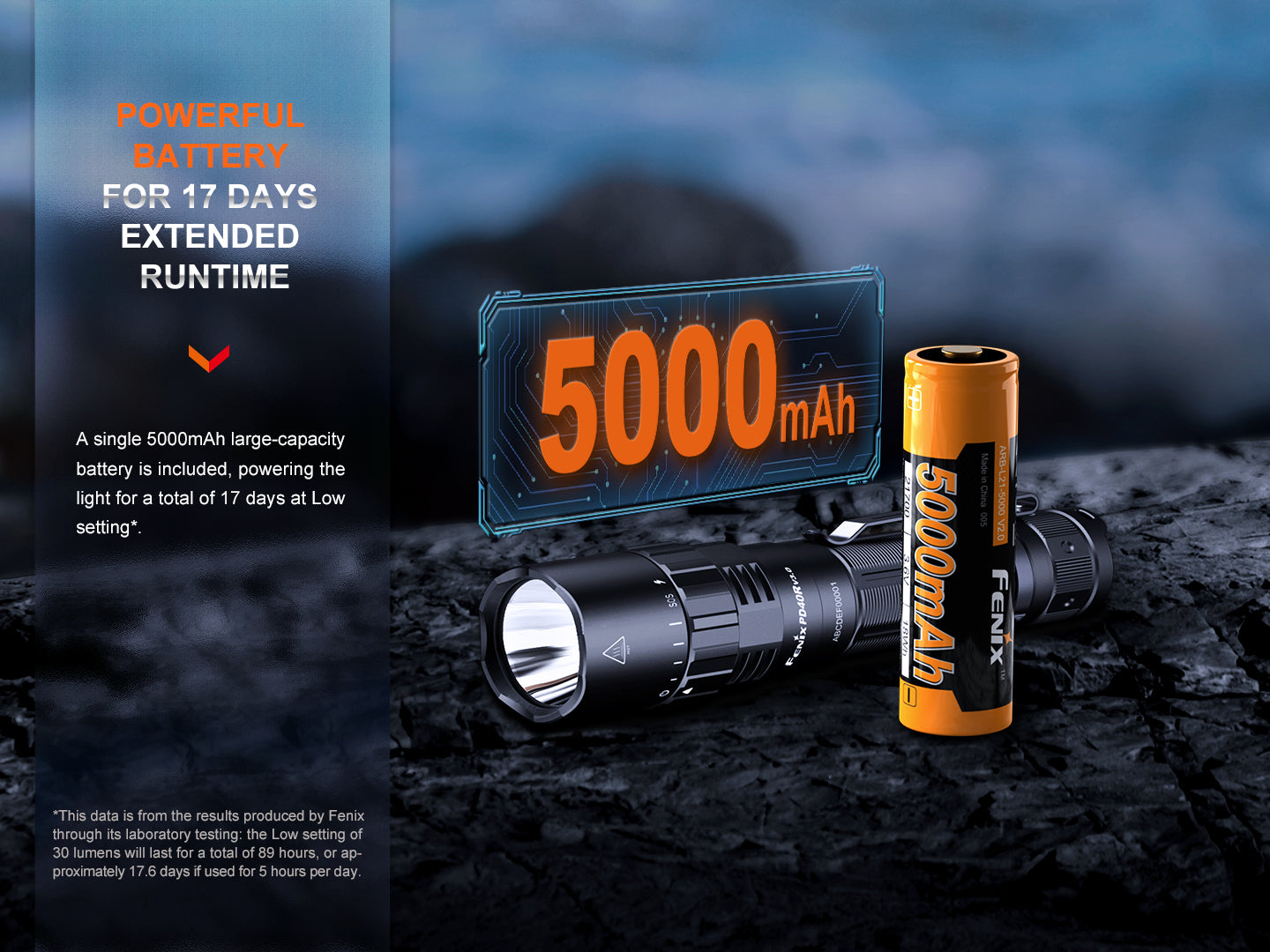 Fenix PD40R V3.0 Rechargeable Flashlight Fenix PD40R V3.0 Rechargeable Flashlight